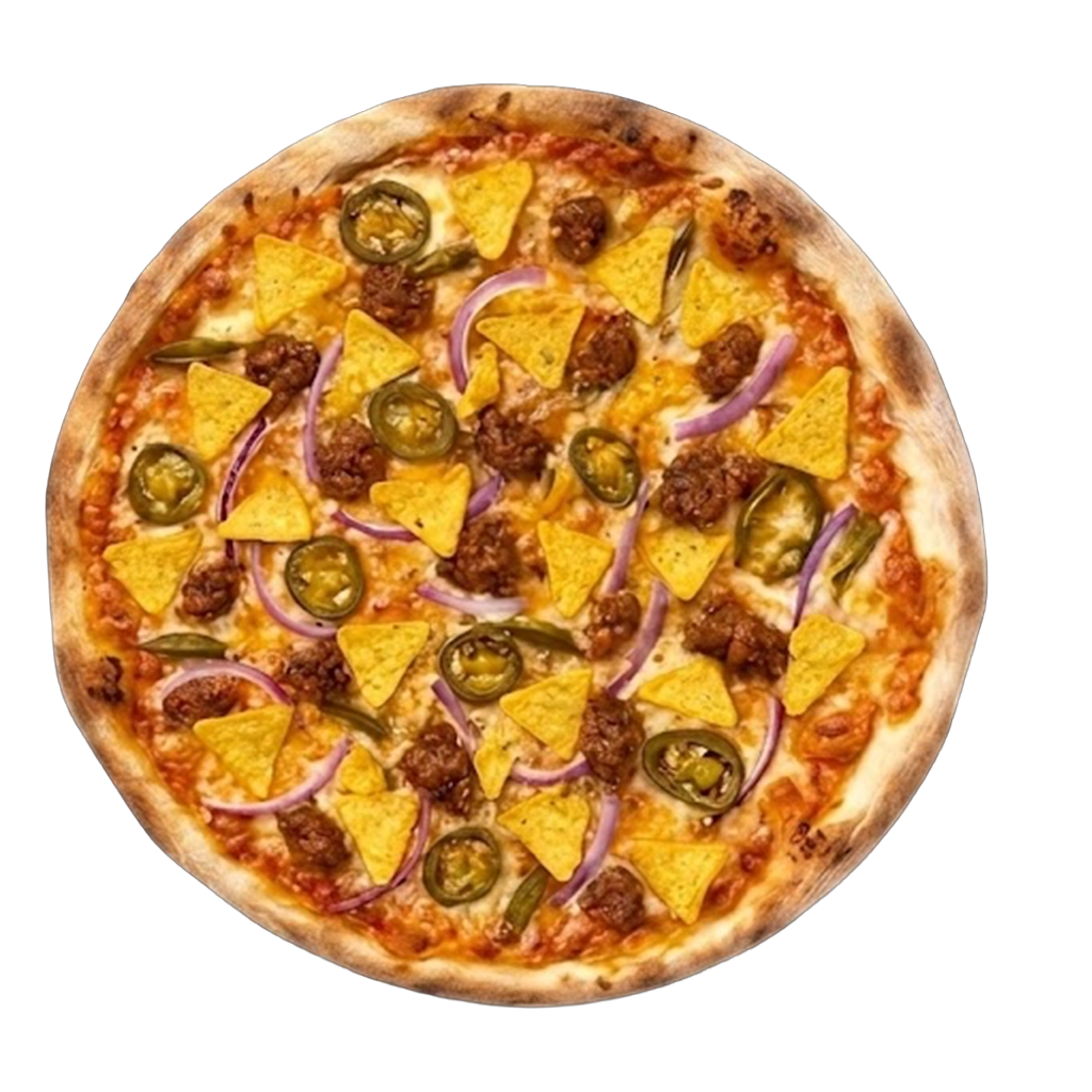 NACHOS CHIPS PIZZA